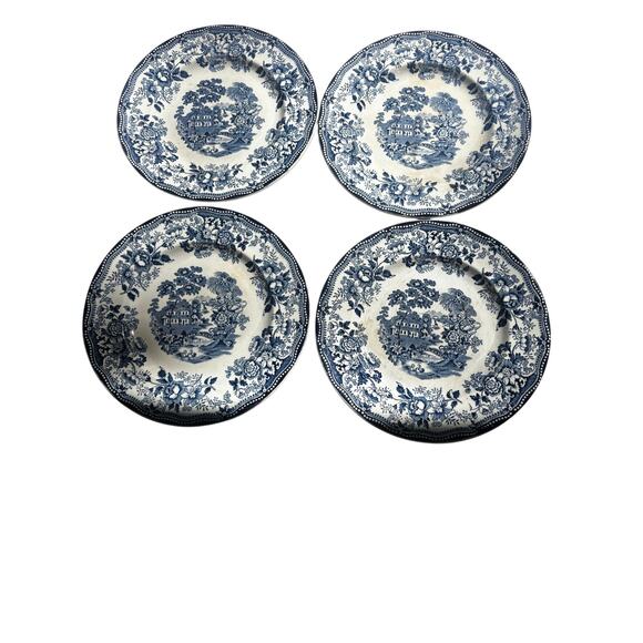 Royal Staffordshire "Tonquin" pattern Dessert Plate Designed by Clarice Cliff - Picture 1 of 9